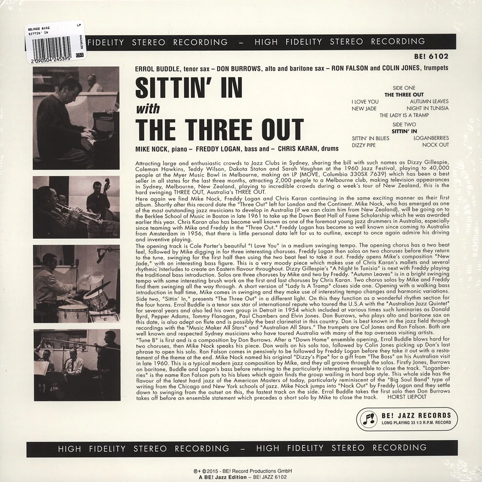 Mike Nock & The 3 Out - Sittin' In