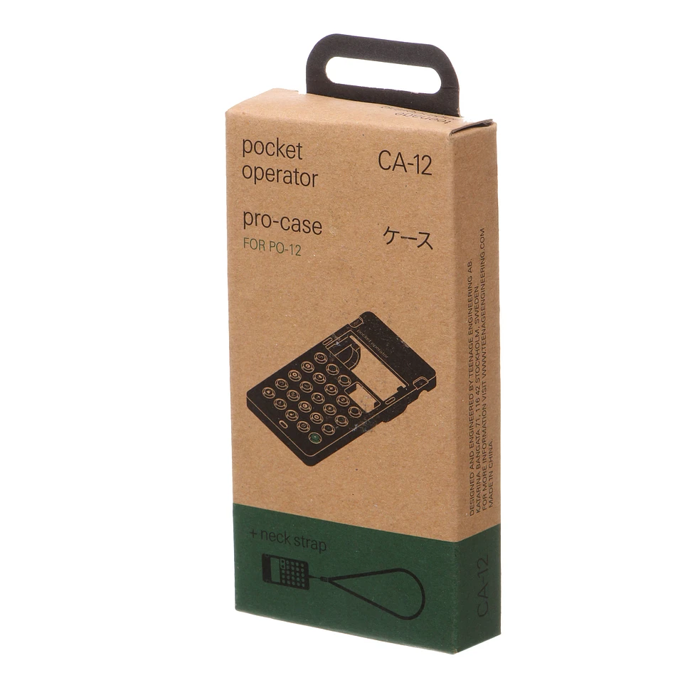 Teenage Engineering x Cheap Monday - Pocket Operator PO-12 Rhythm (Drum Machine) + CA-12 Pro Case for PO-12 Bundle