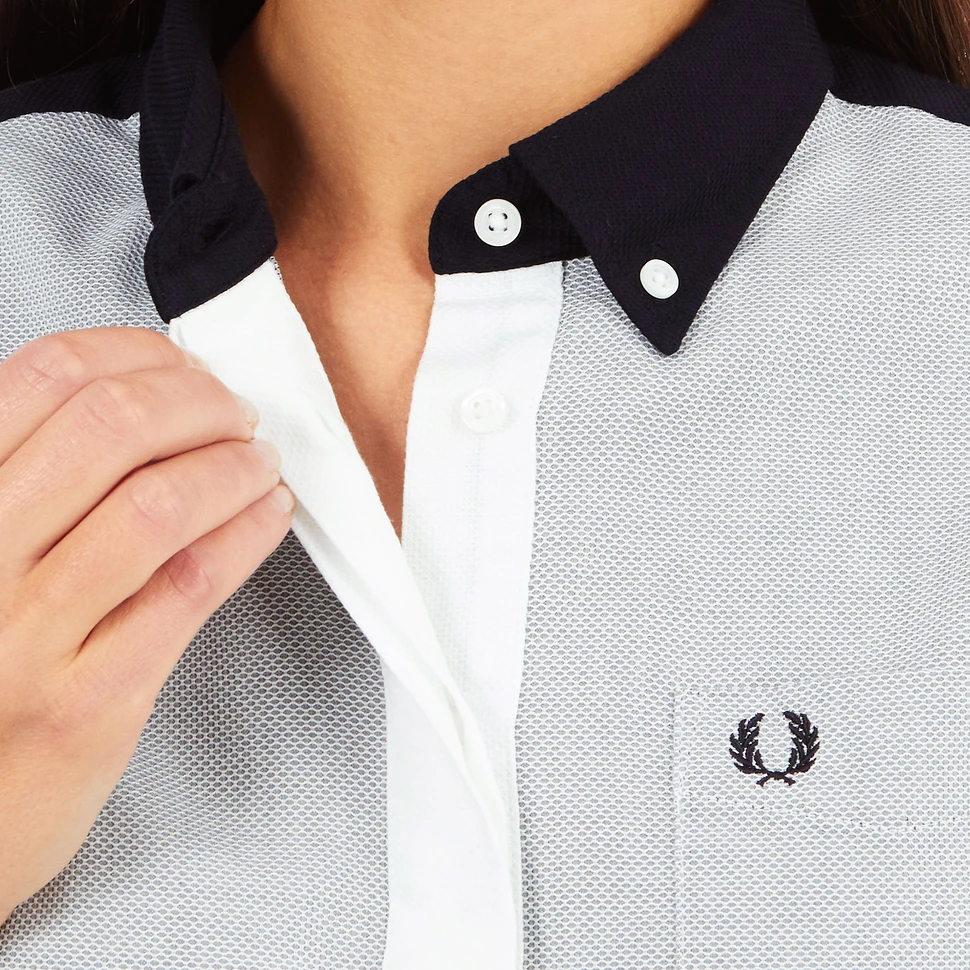 Fred Perry - Boxy Colour Block Shirt