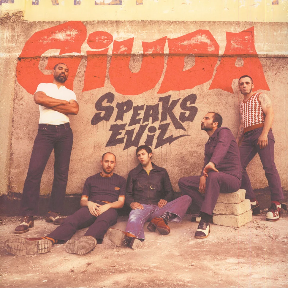 Giuda - Speaks Evil Orange Vinyl Edition