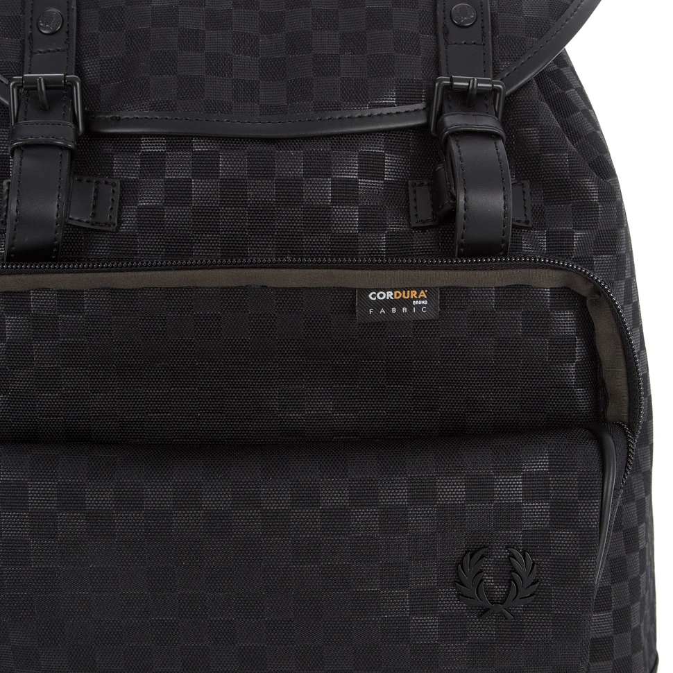 Fred Perry - Checked Nylon Rucksack
