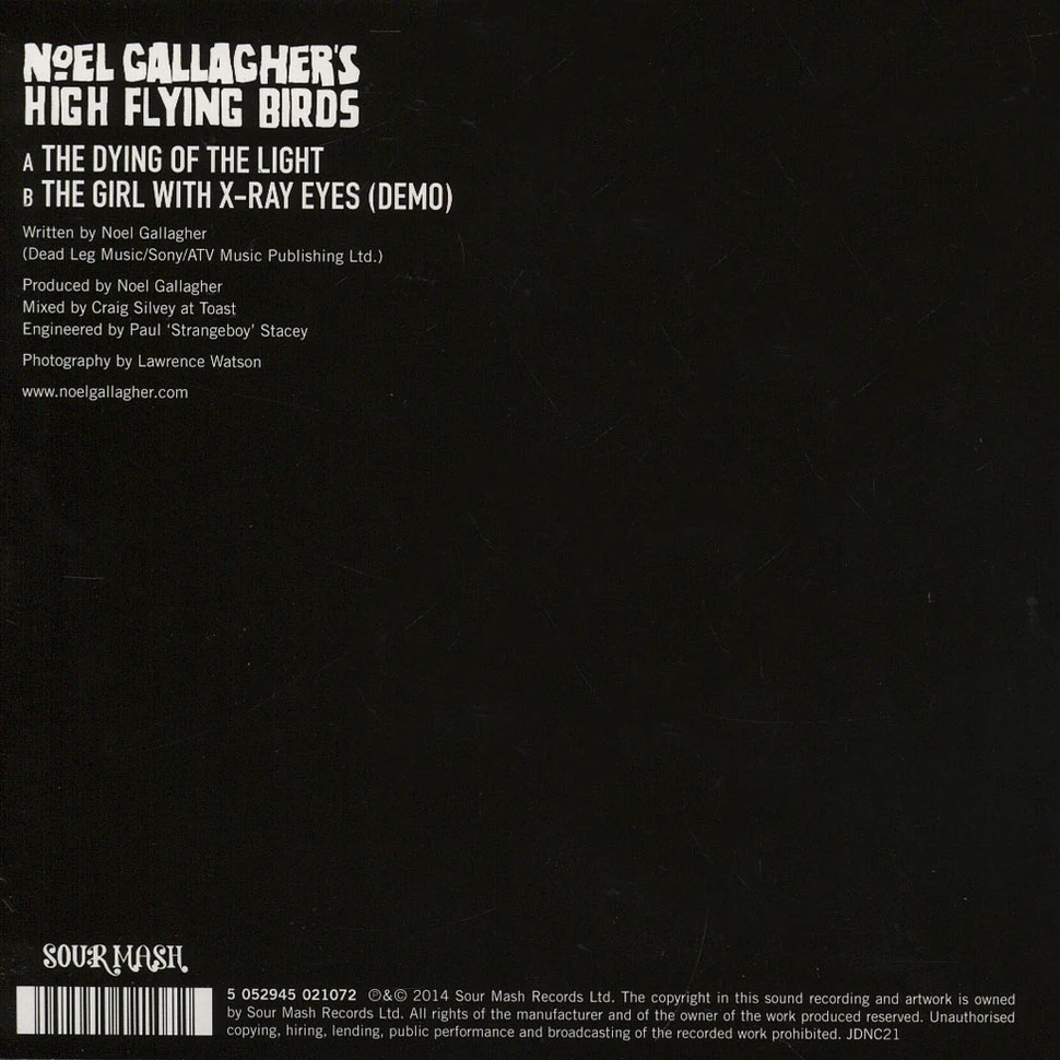 Noel Gallagher's High Flying Birds - The Dying Of The Light