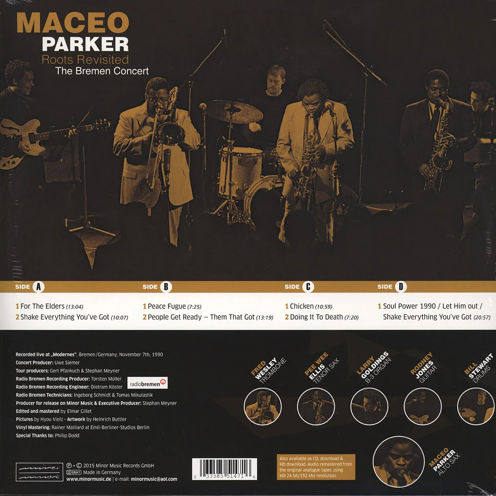 Maceo Parker - Roots Visited - The Bremen Concert