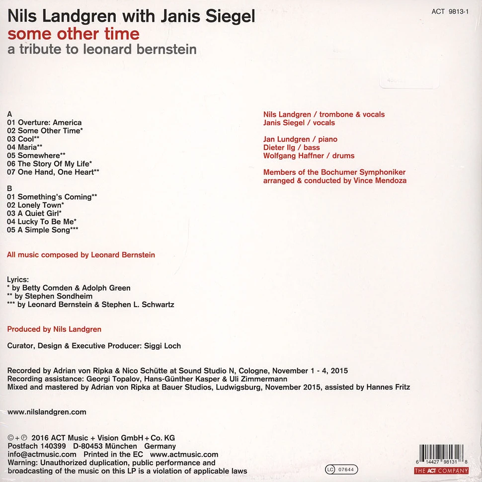 Nils Landgren - Some Other Time