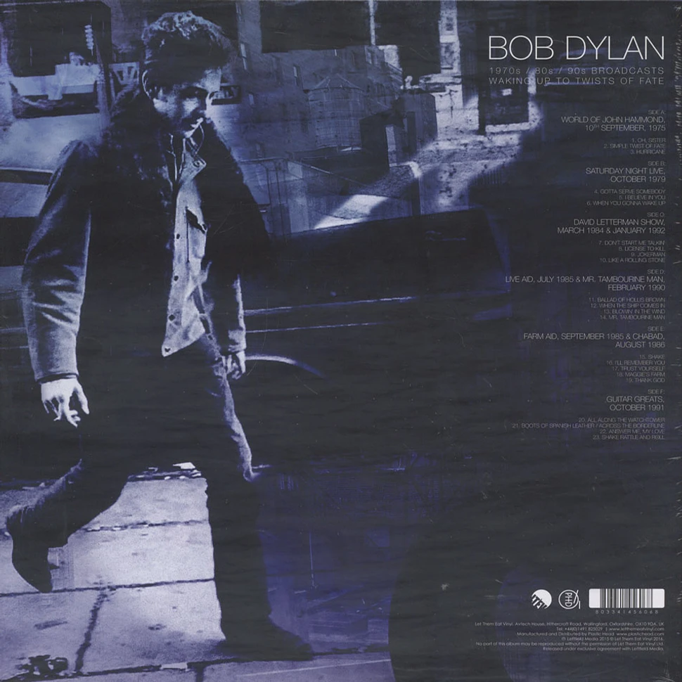 Bob Dylan - Waking Up To Twists Of Fate - 1970s Broadcast