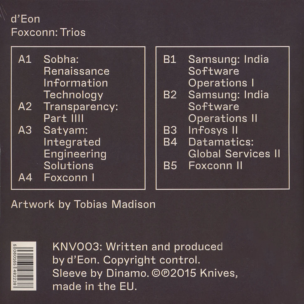 D'eon - Foxconn / Trios