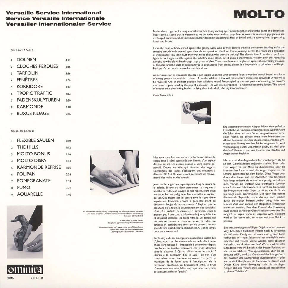 Molto - Versatile International Service