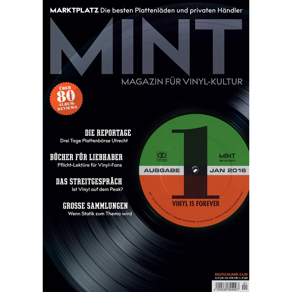 Mint - Das Magazin Für Vinylkultur - Ausgabe 1 - Dezember 2015