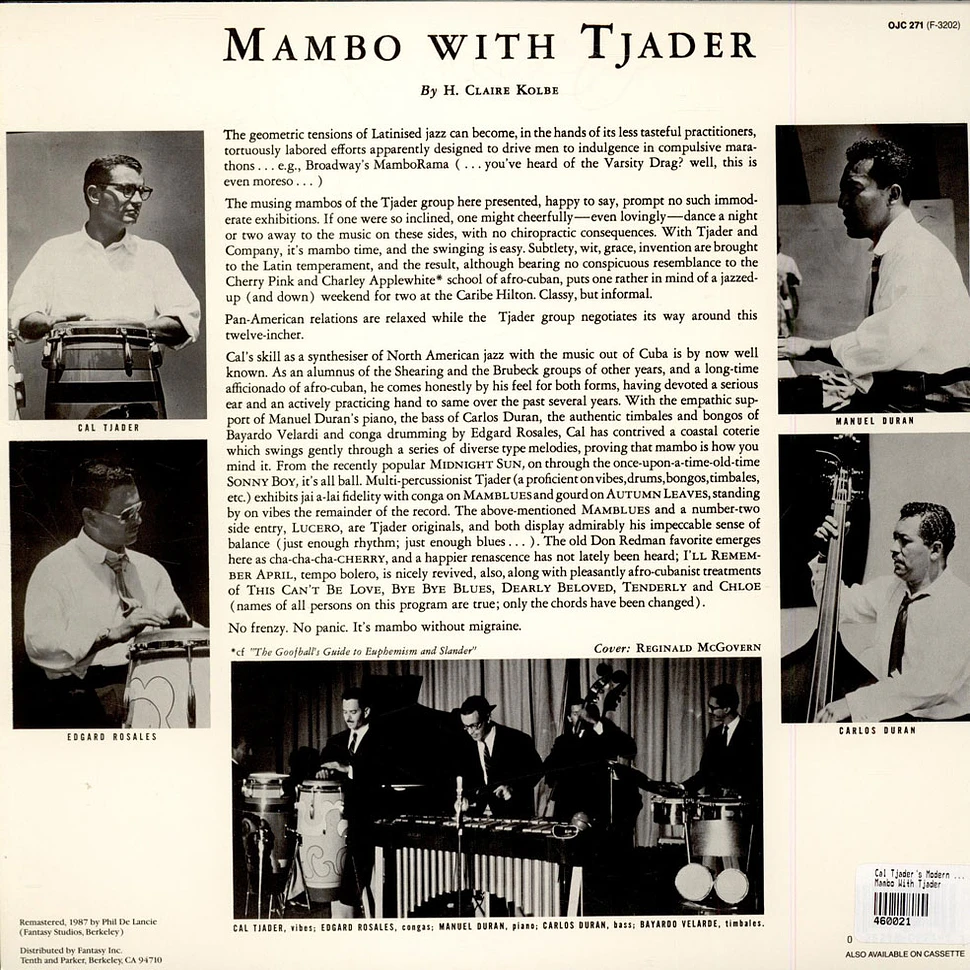 Cal Tjader's Modern Mambo Quintet - Mambo With Tjader