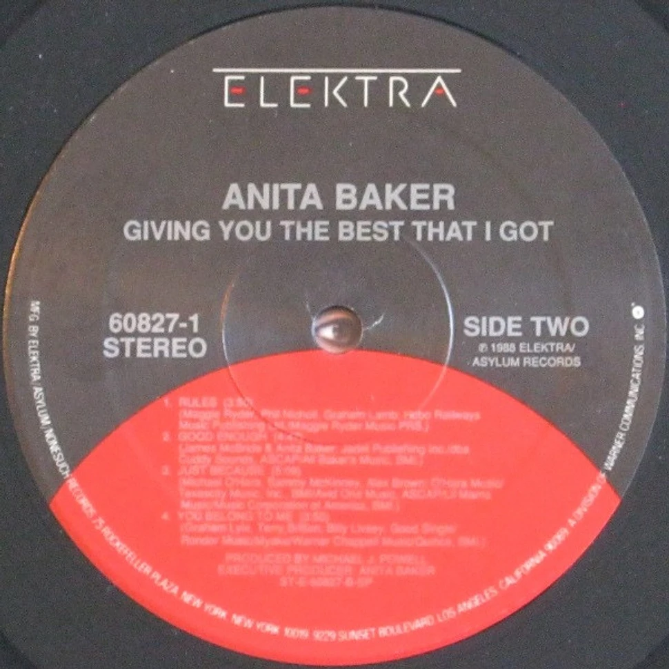 Anita Baker - Giving You The Best That I Got