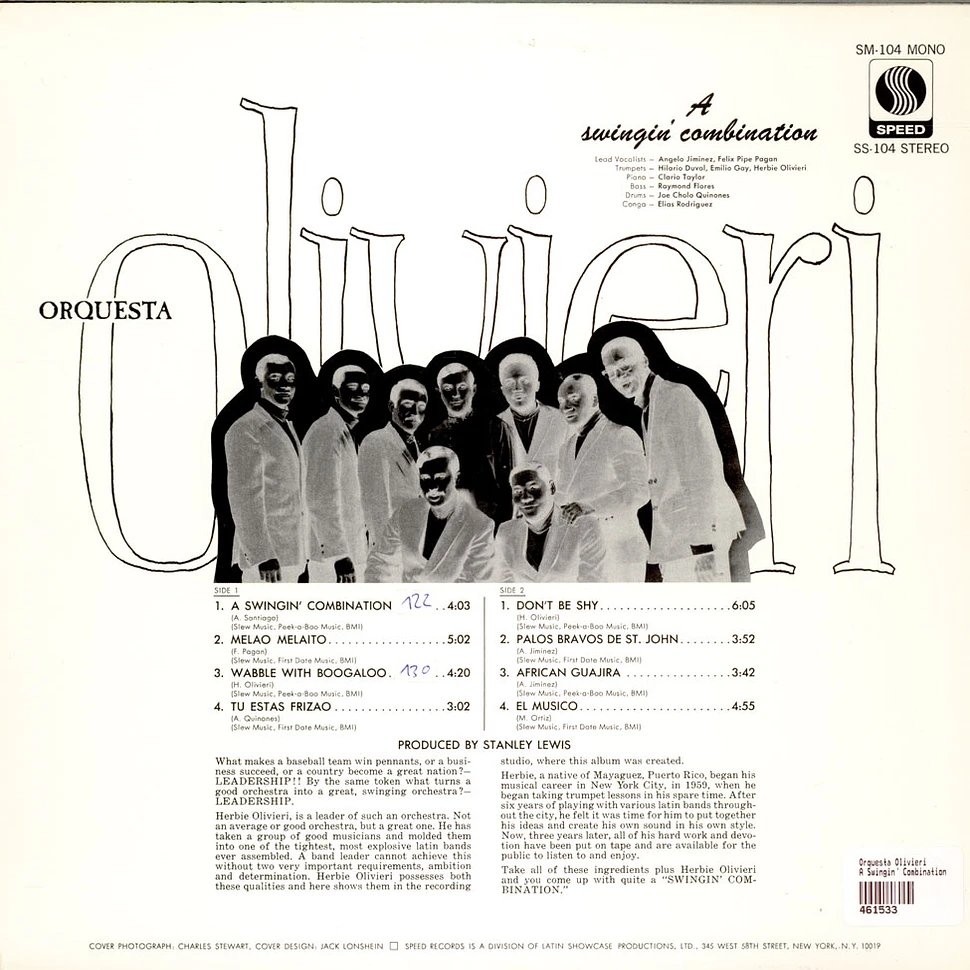 Orquesta Olivieri - A Swingin' Combination