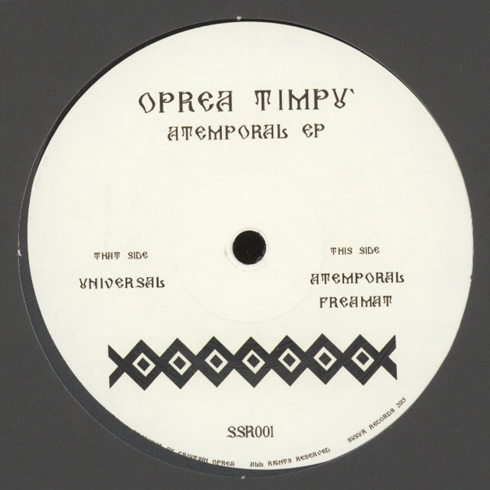 Oprea Timpu - Atemporal EP