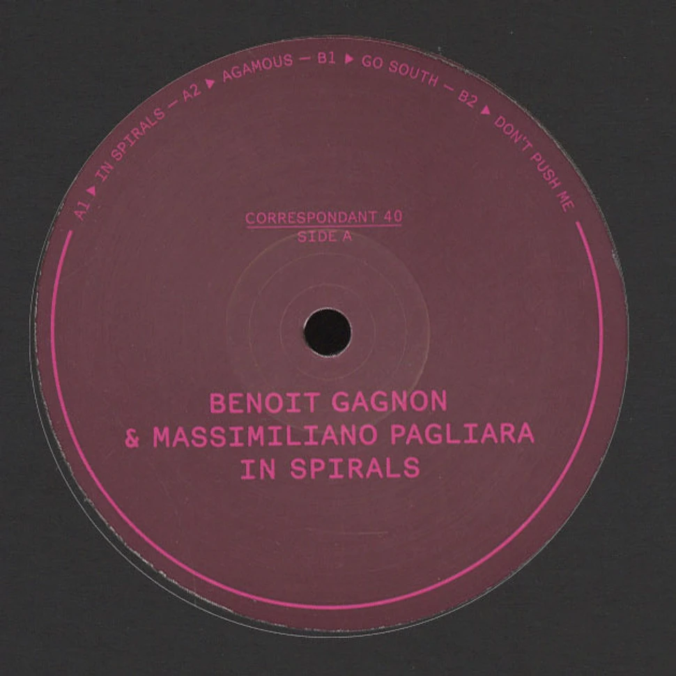 Benoit Gagnon & Massimiliano Pagliara - In Spirals
