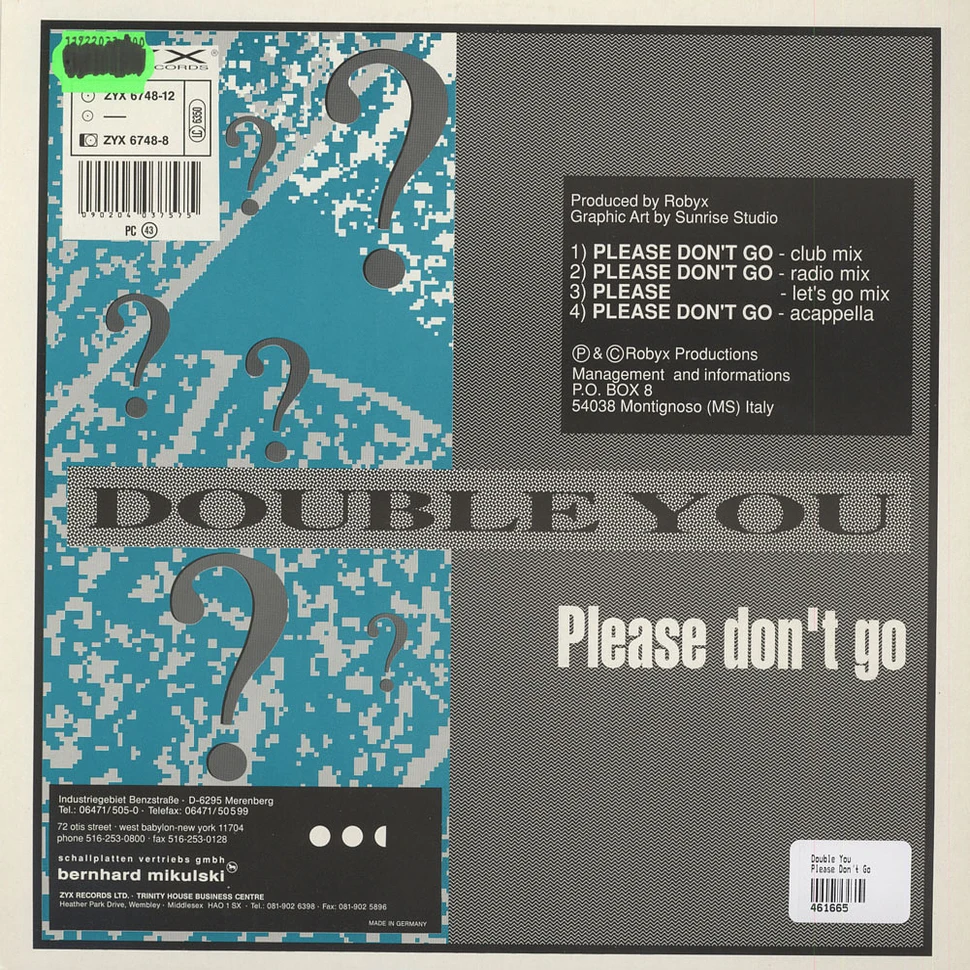 Double You - Please Don't Go