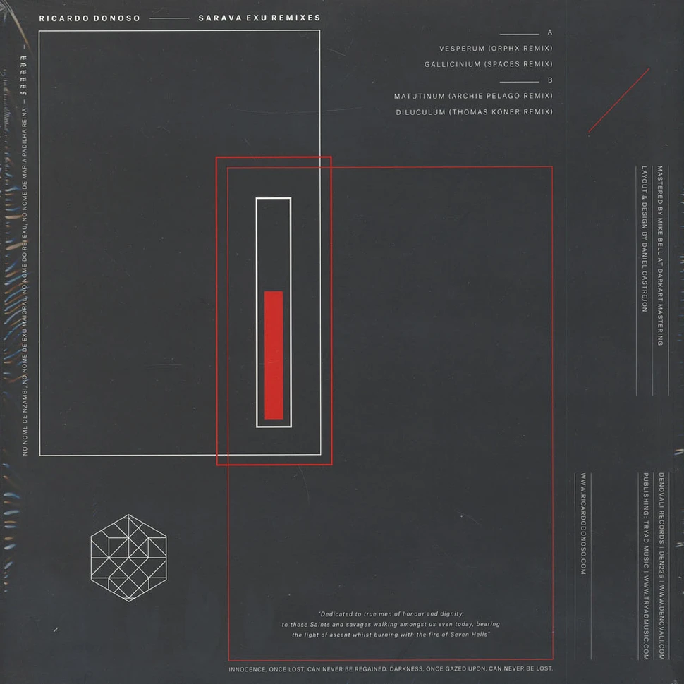 Ricardo Donoso - Sarava Exu Remixes