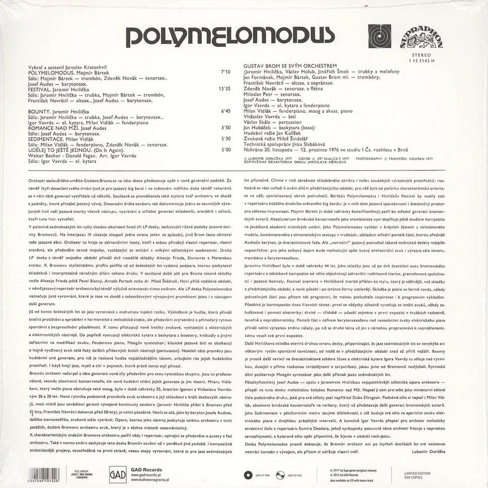Gustav Brom - Polymelomodus