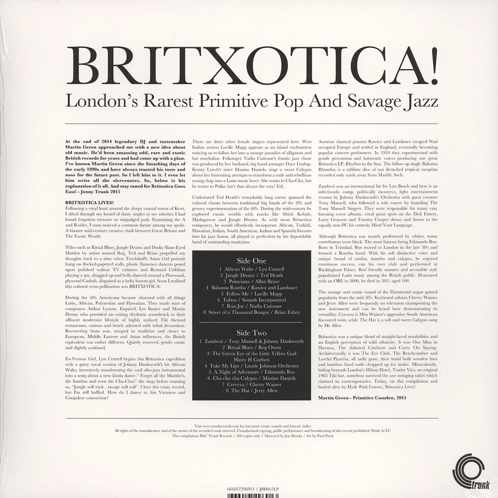 V.A. - Britxotica! London's Rarest Primitive Pop And Savage Jazz