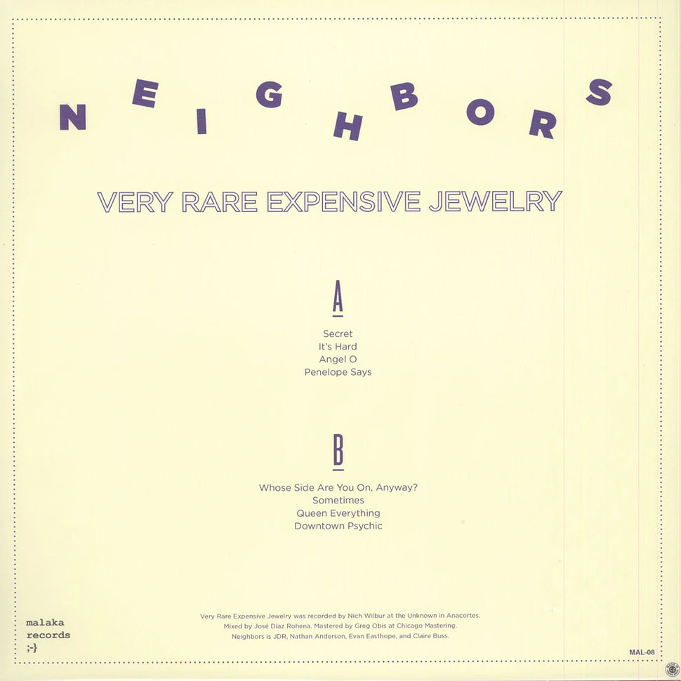 Neighbors - Very Rare Expensive Jewelry
