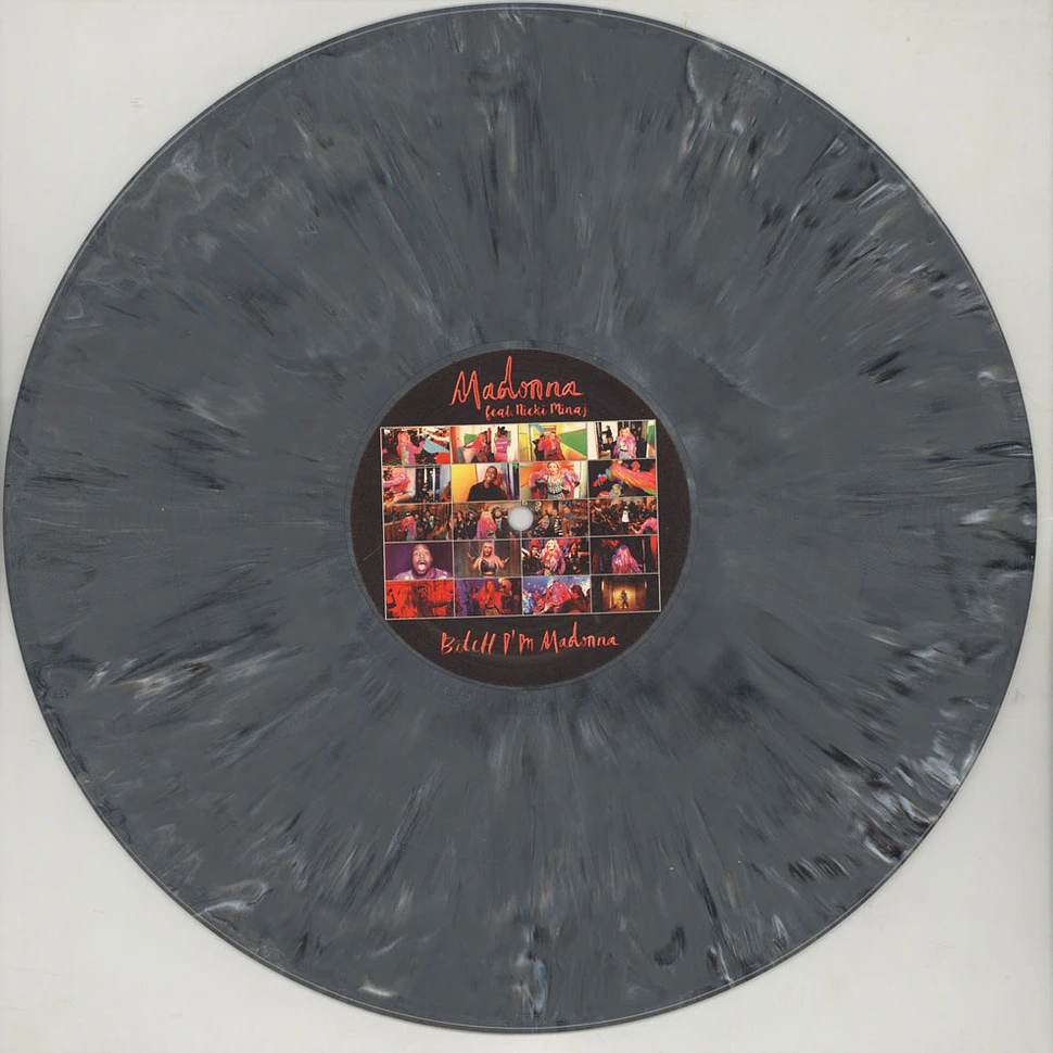 Madonna - Bitch I'm Madonna Feat. Nicky Minaj Part 1 Grey Vinyl Edition