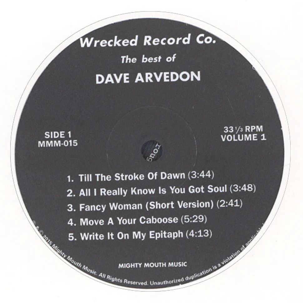 David Arvedon - Best Of Volume 1