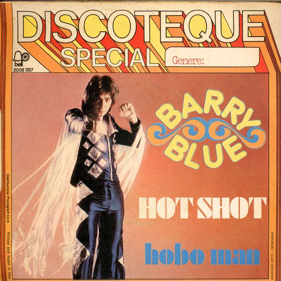 Barry Blue - Hot Shot