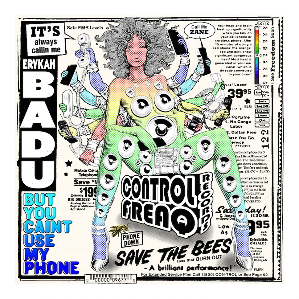 Erykah Badu - But You Caint Use My Phone Poster