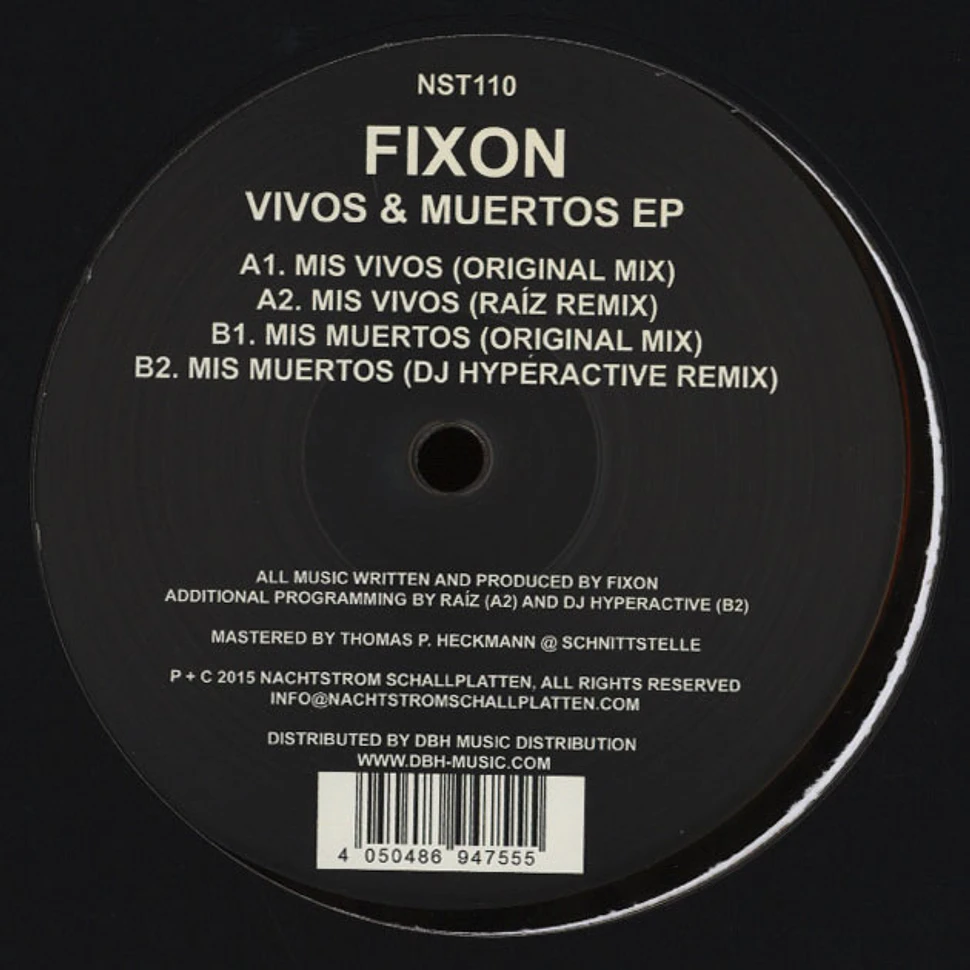 Fixon - Vivos & Muertos EP