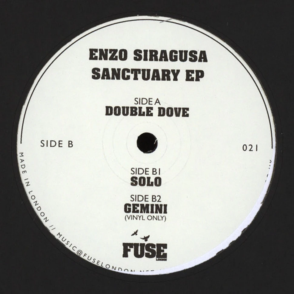 Enzo Siragusa - Sanctuary EP