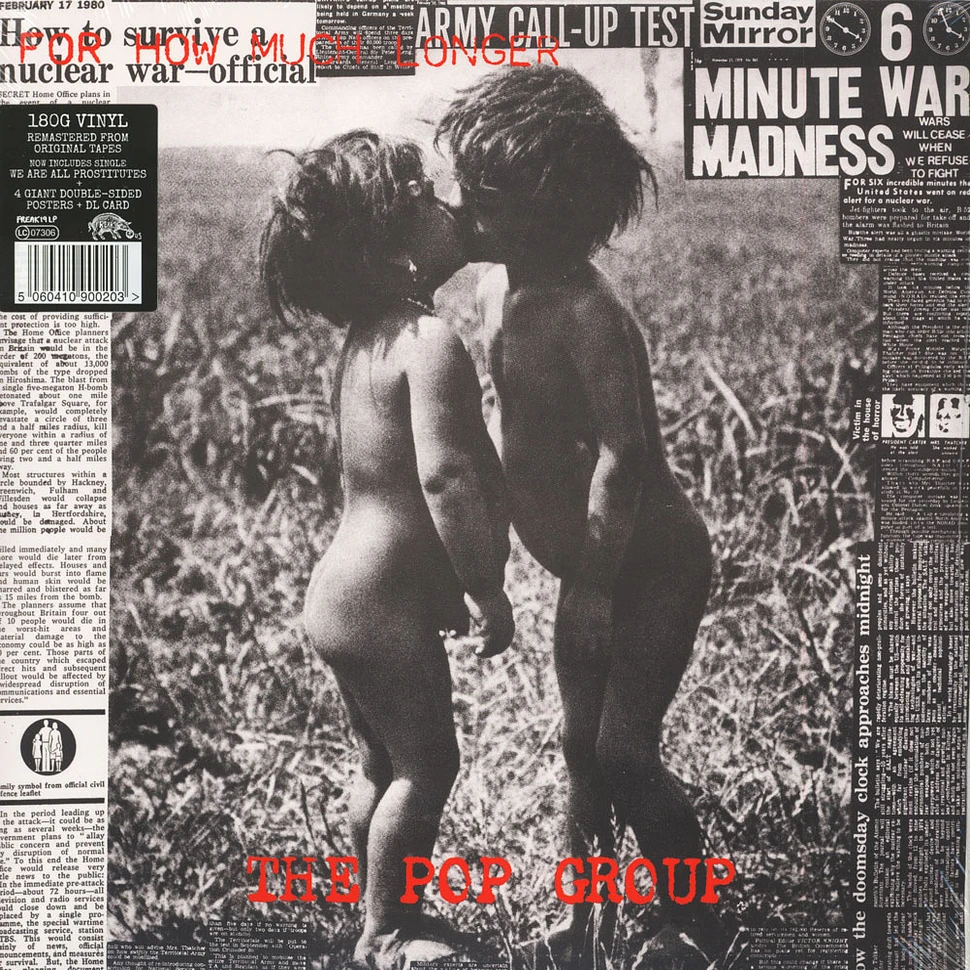 The Pop Group - For How Much Longer Do We Tolerate Mass Murder?