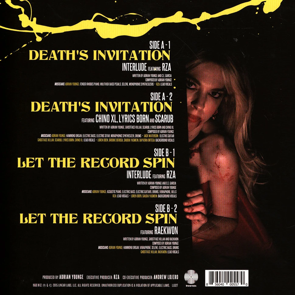 Ghostface Killah & Adrian Younge - Death's Invitation / Let The Record Spin