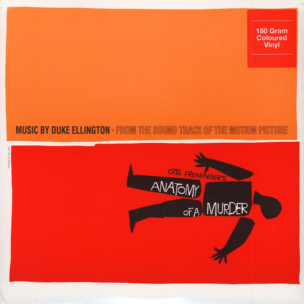 Duke Ellington - OST Anatomy Of A Murder 180g Oramge Vinyl Edition