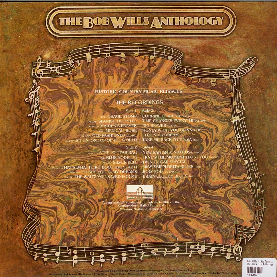 Bob Wills & His Texas Playboys - The Bob Wills Anthology