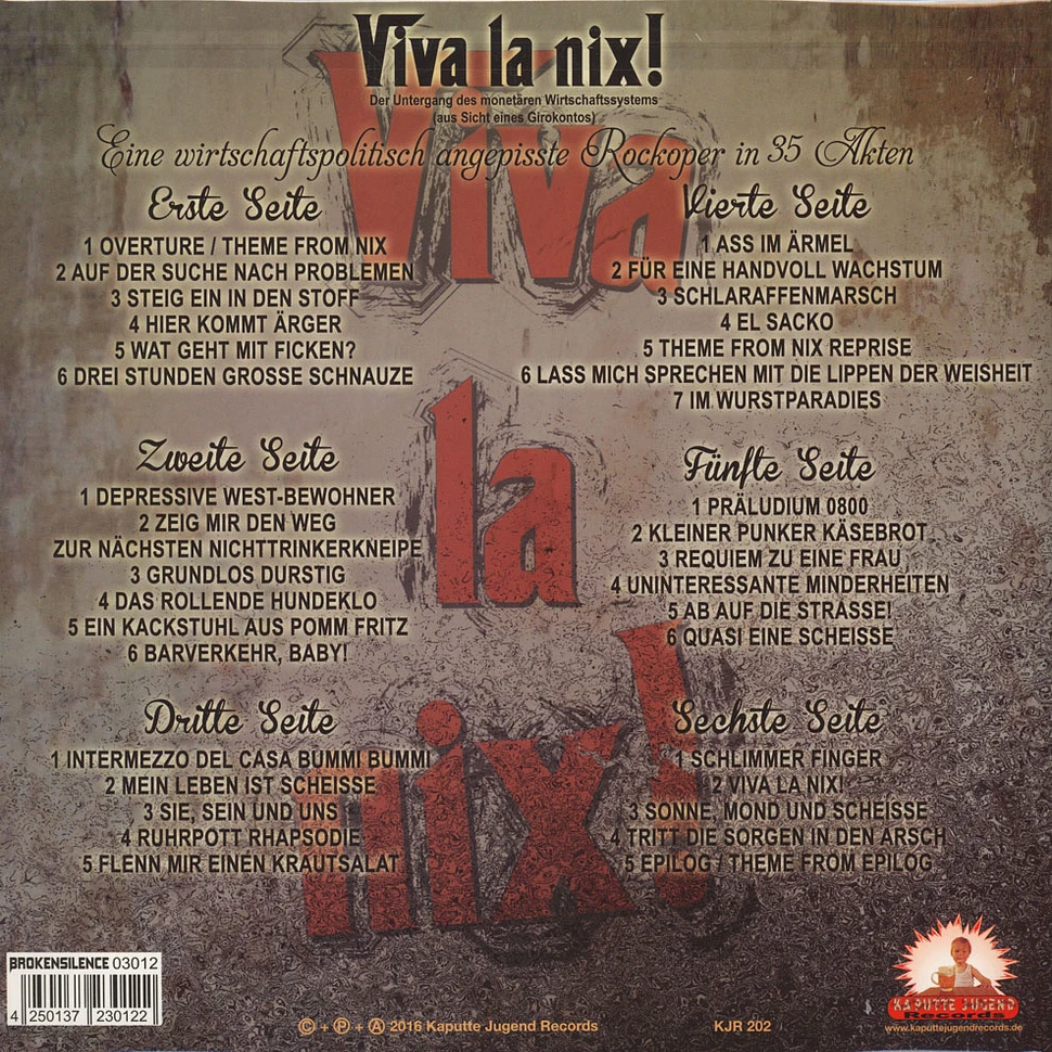 Eisenpimmel - Viva La Nix!