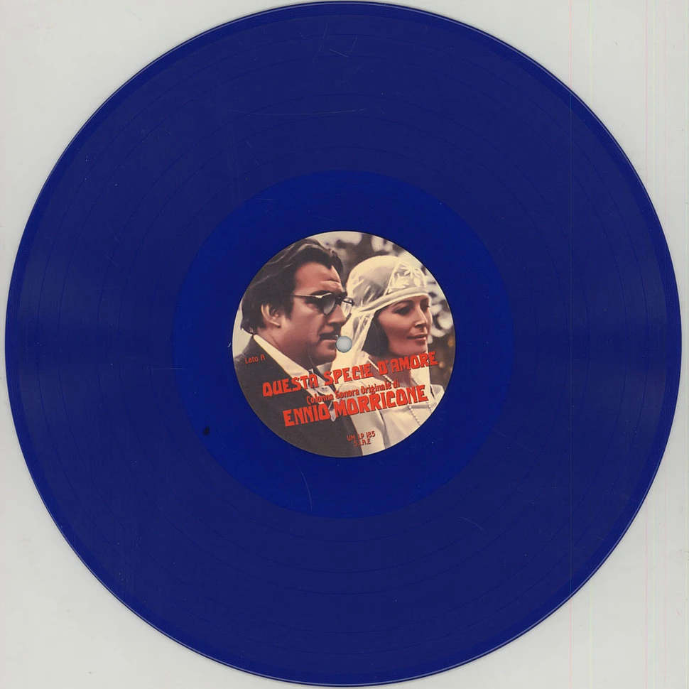 Ennio Morricone - OST Questa Specie D’Amore Clear Blue Vinyl Edition