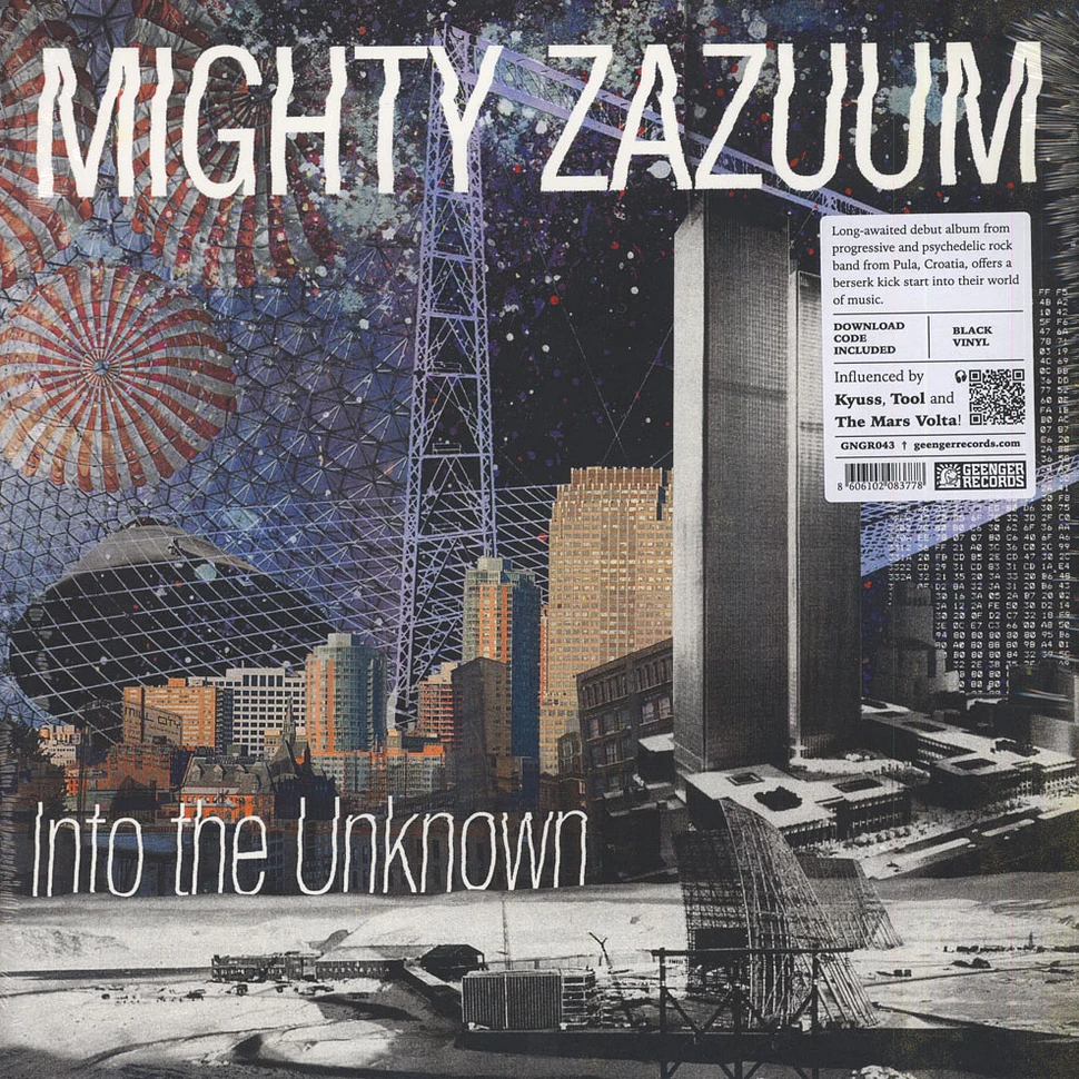 Mighty Zazuum - Into The Unknown Black Vinyl Edition