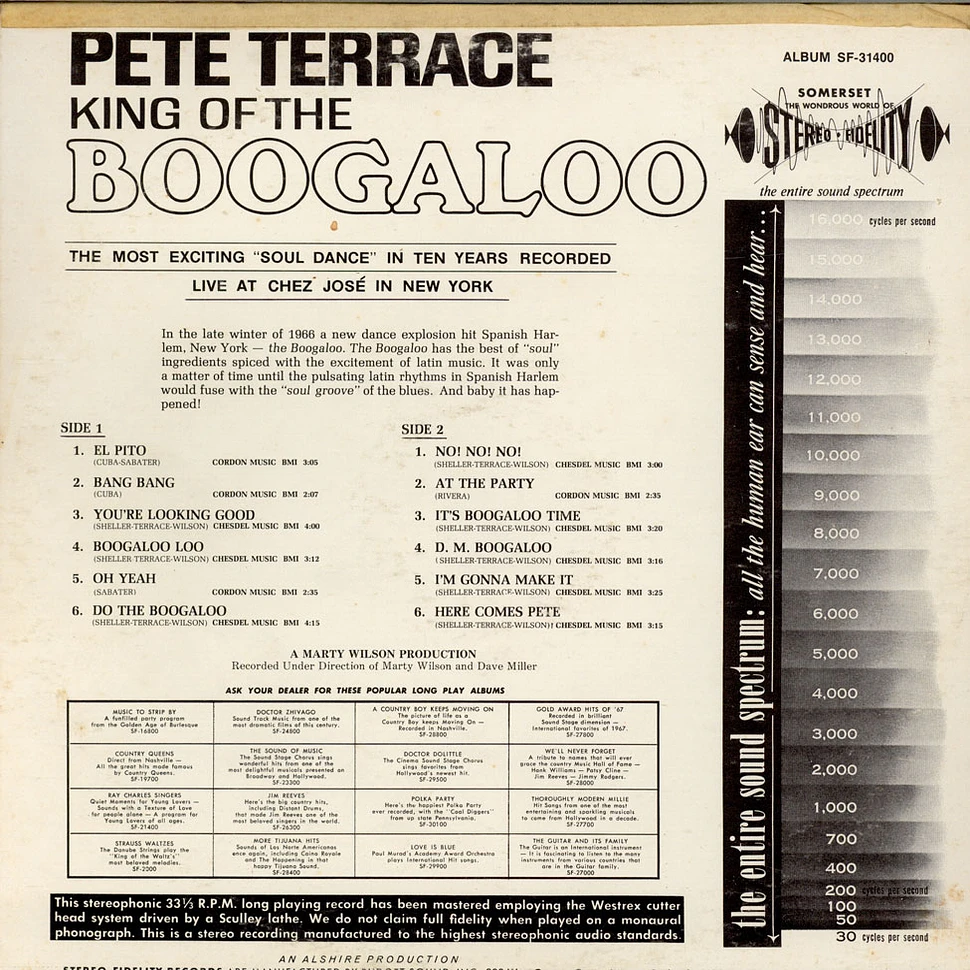Pete Terrace - King Of The Boogaloo