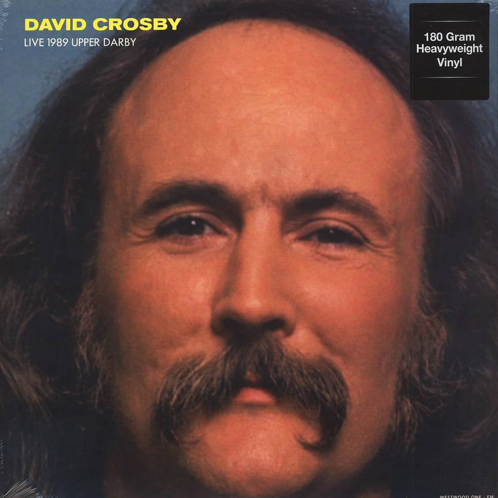 David Crosby - Live At Tower Theatre In Upper Darby, PA, April 8, 1989 WW1-FM 180g Vinyl Edition