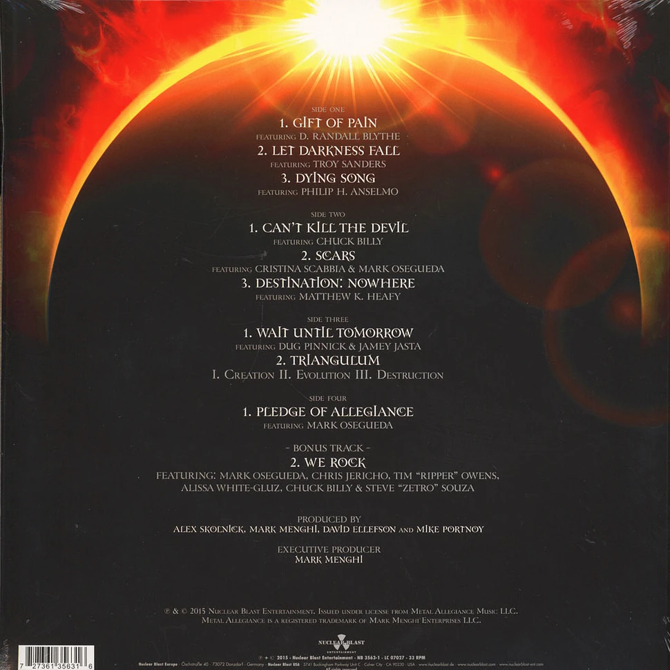 Metal Allegiance - Metal Allegiance Red Vinyl Edition