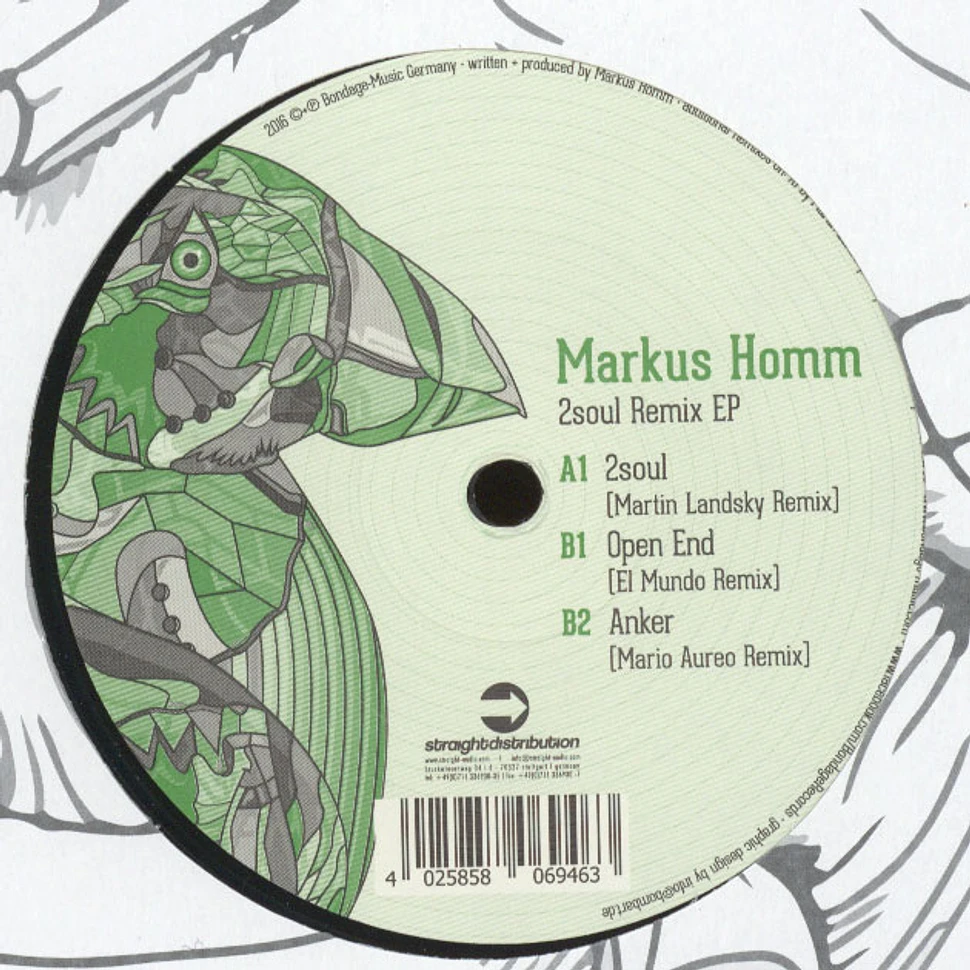 Markus Homm - 2Soul Remix EP