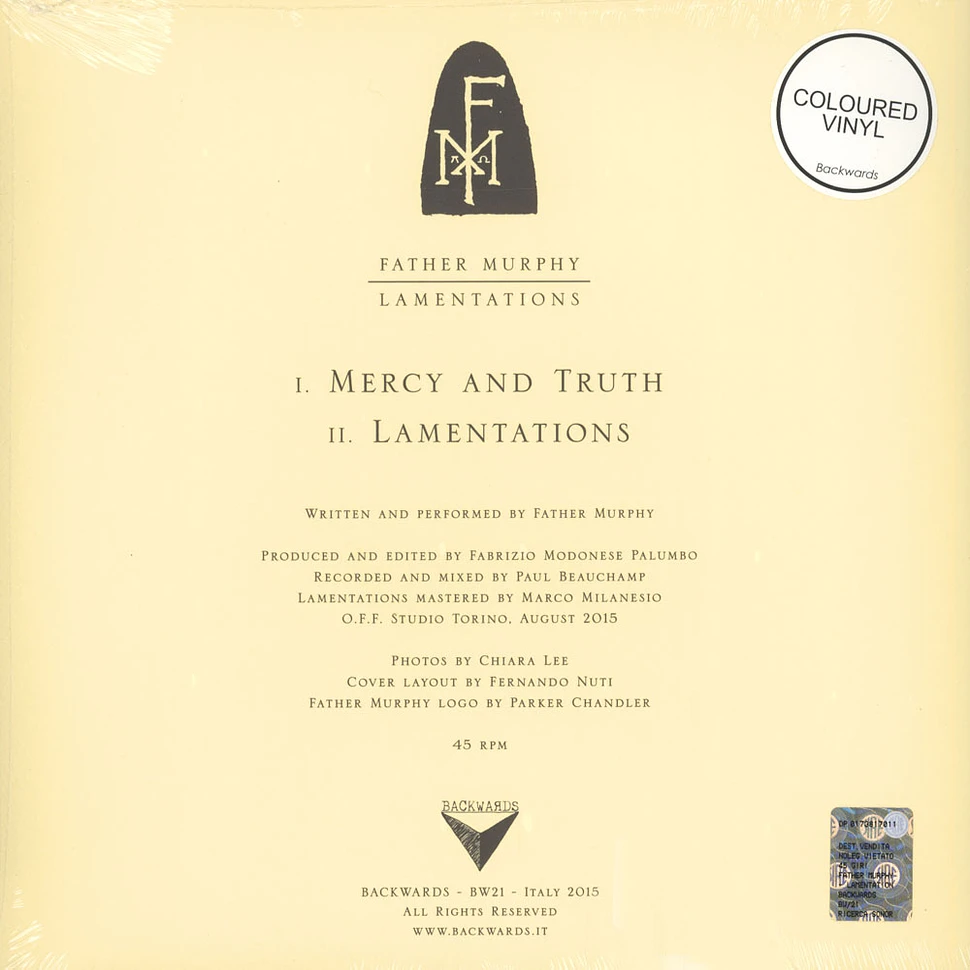 Father Murphy - Lamentations Silver Vinyl Edition