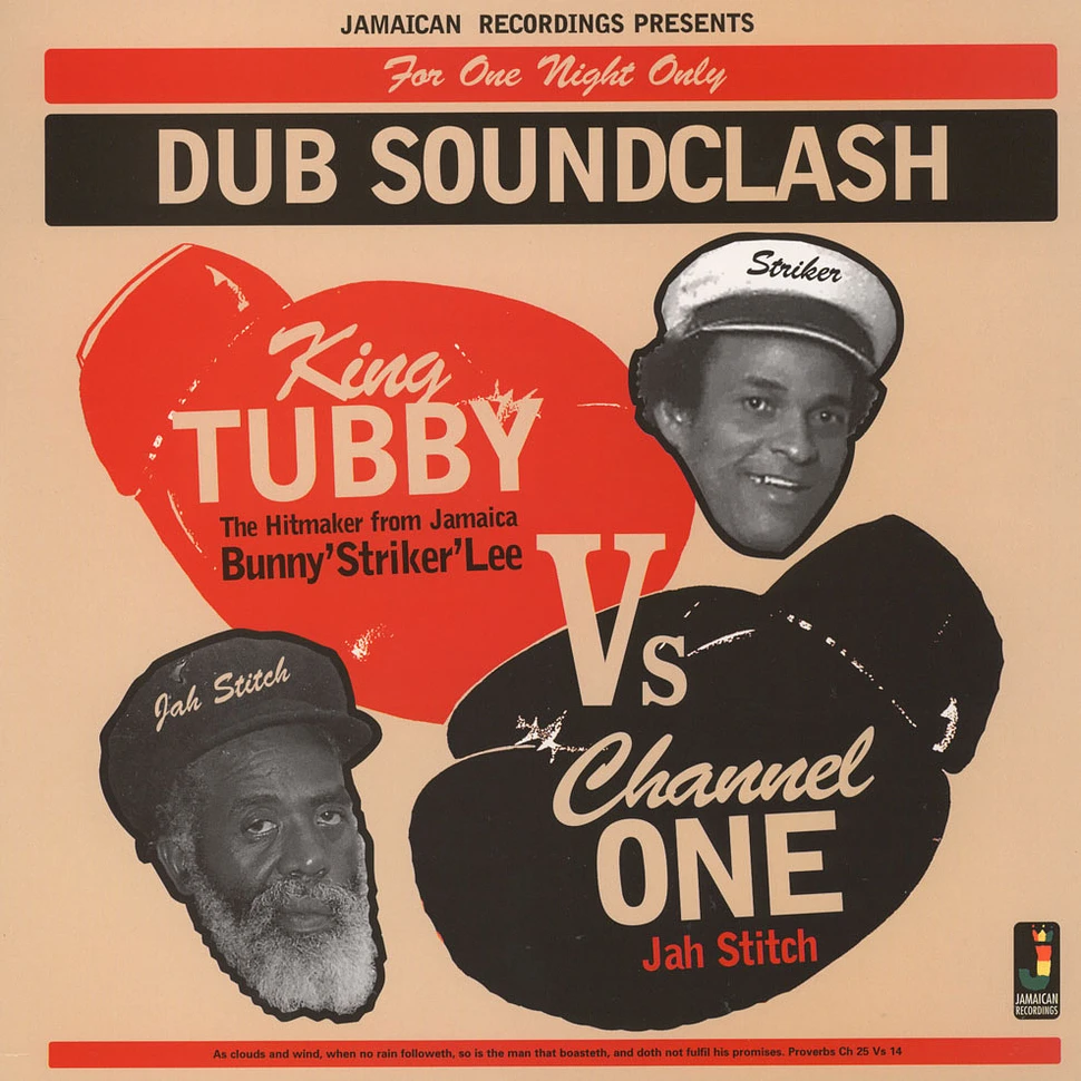 King Tubby Vs. Channel One - Dub Soundclash