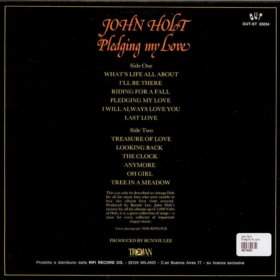 John Holt - Pledging My Love