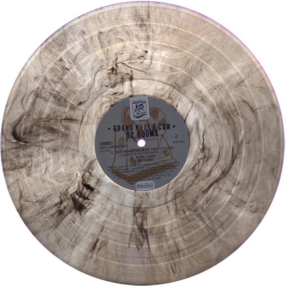 Grand Killa Con (Brycon & Luke Sick) - 52 Rooms Clear & Black Marbled Vinyl Edition