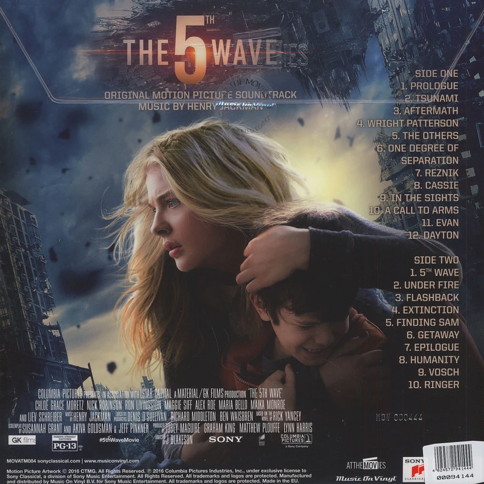 Henry Jackman - OST The Fifth Wave Yellow Vinyl Edition