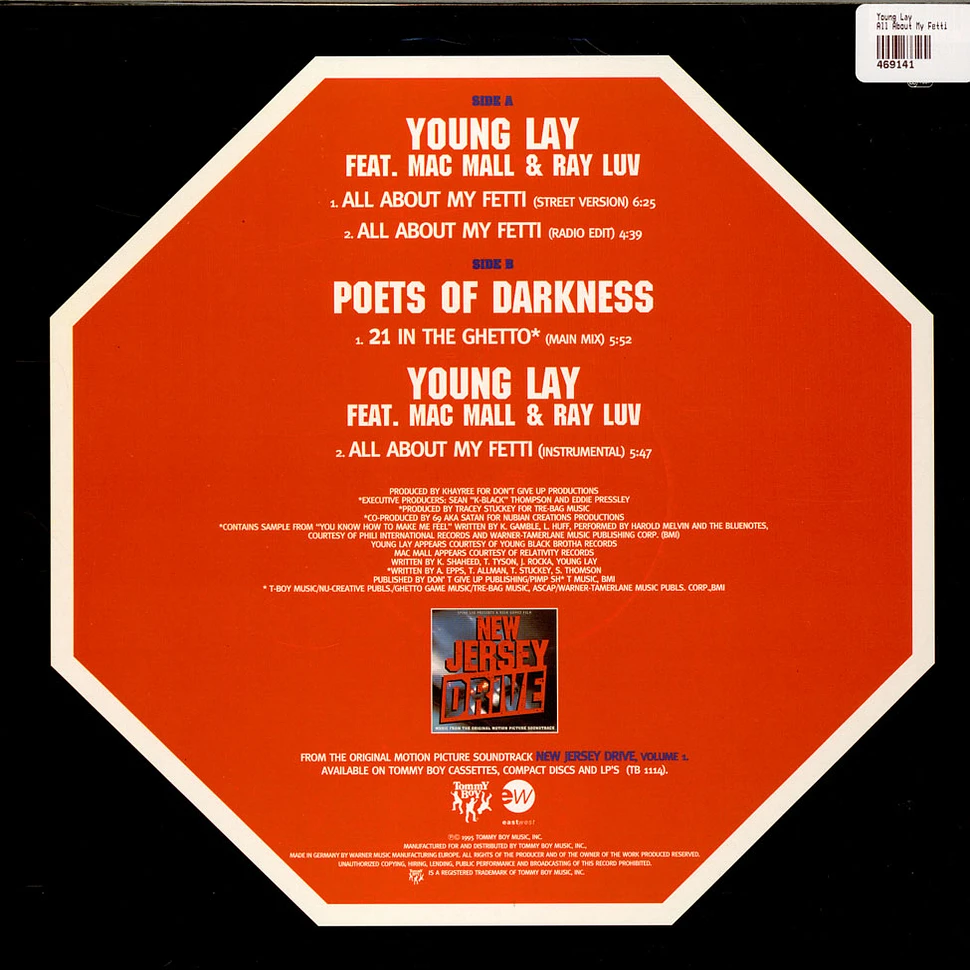 Young Lay / Poets Of Darkness - All About My Fetti / 21 In The Ghetto