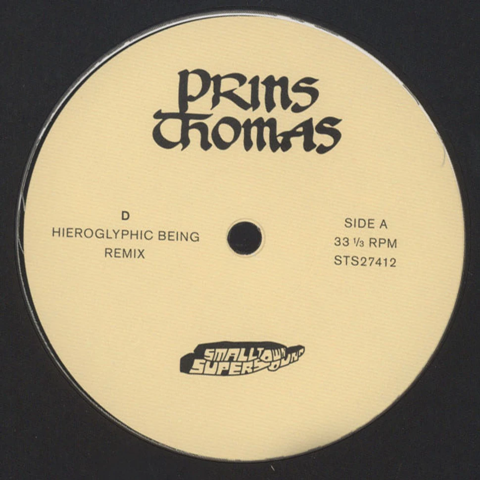 Prins Thomas - D Hieroglyphic Being Remixes