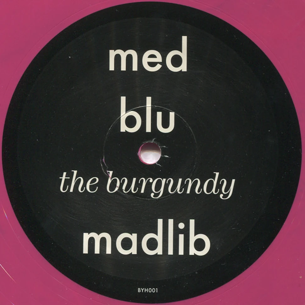 M.E.D. + Blu - The Burgundy