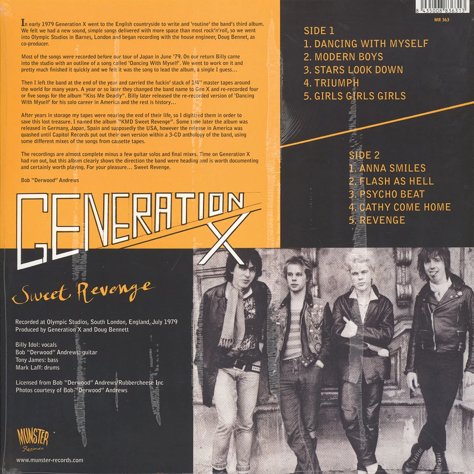 Generation X - Sweet Revenge