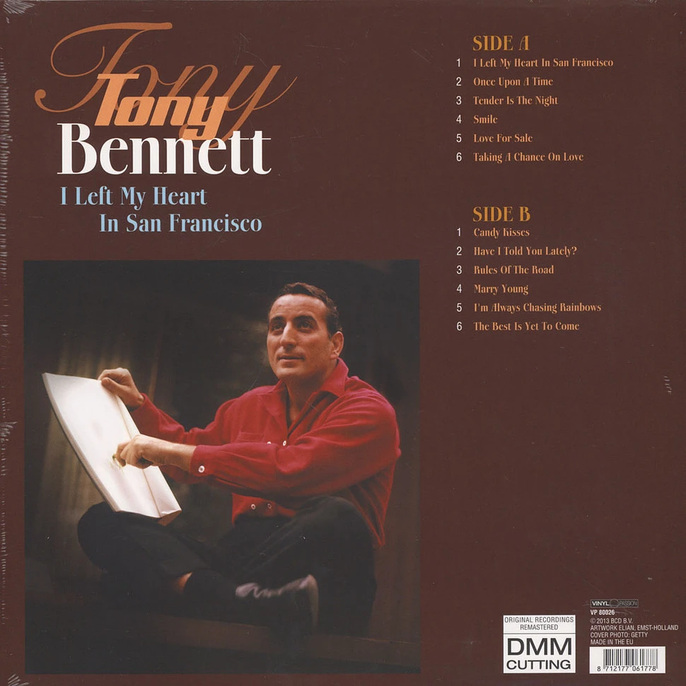 Tony Bennett - I Left My Heart In San Francisco