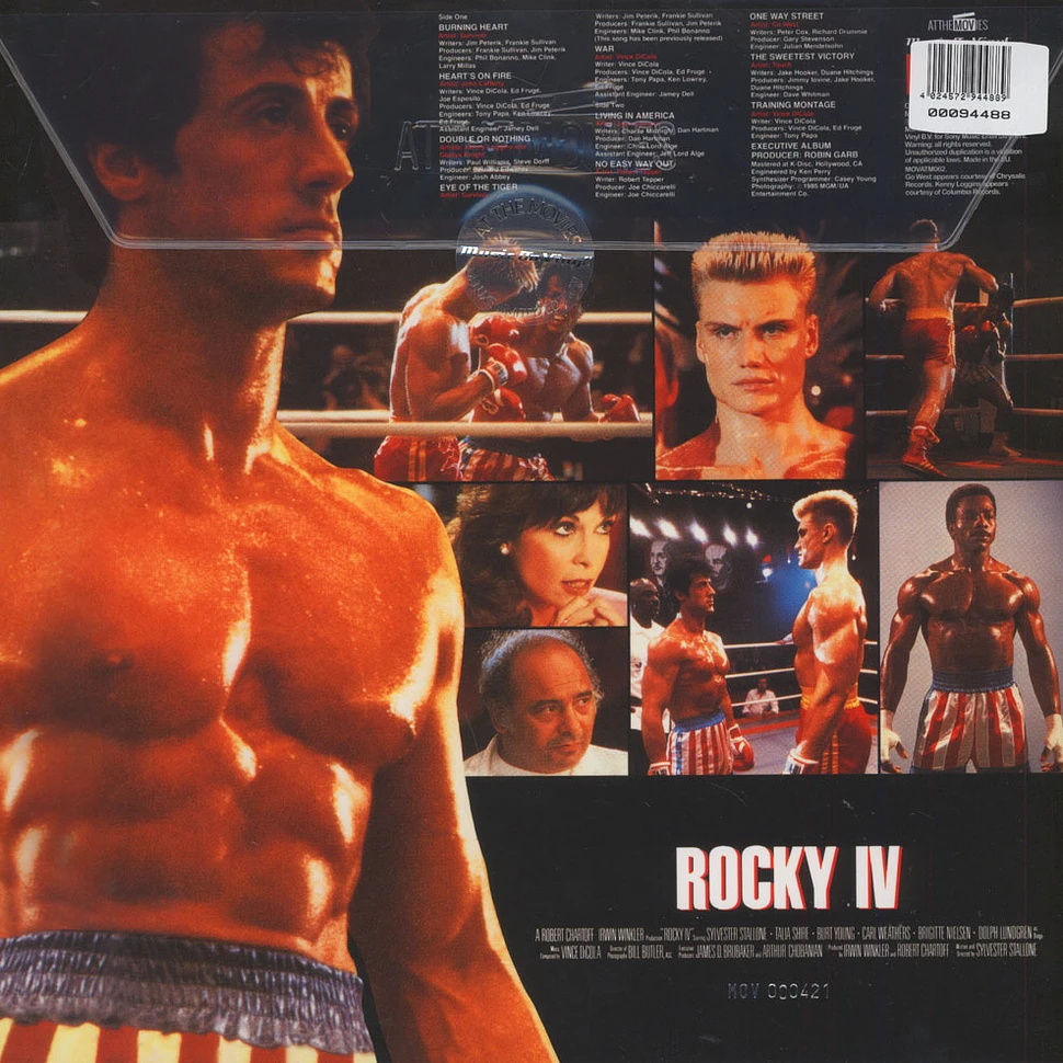 V.A. - OST Rocky IV Transparent Vinyl Edition